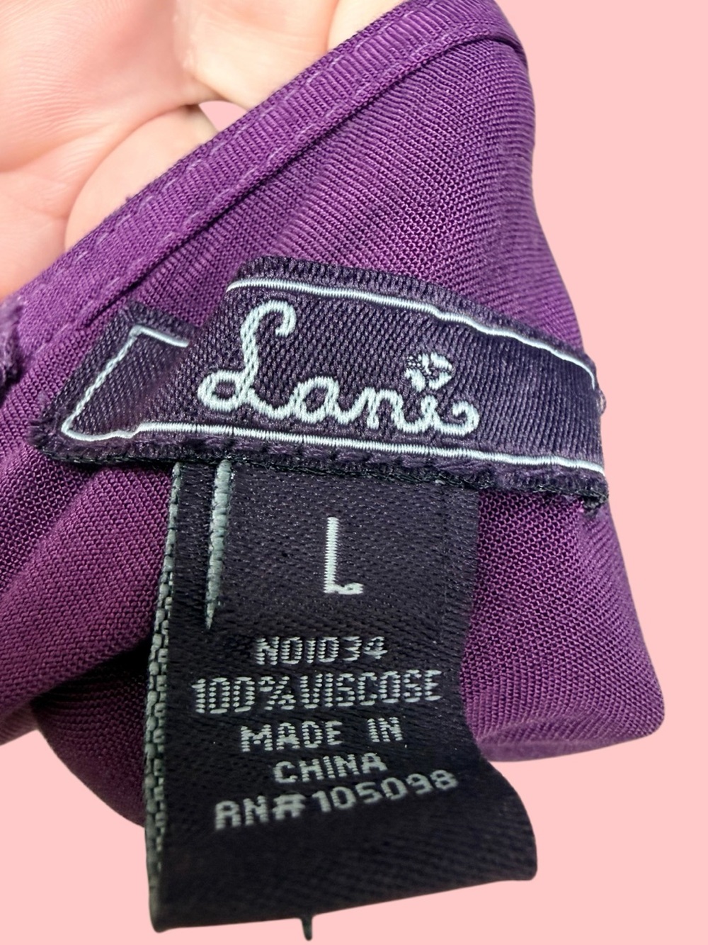 Lani Ombre Purple-Pink-White/Grey Low Back Maxi Sun Dress - Picture 3 of 7
